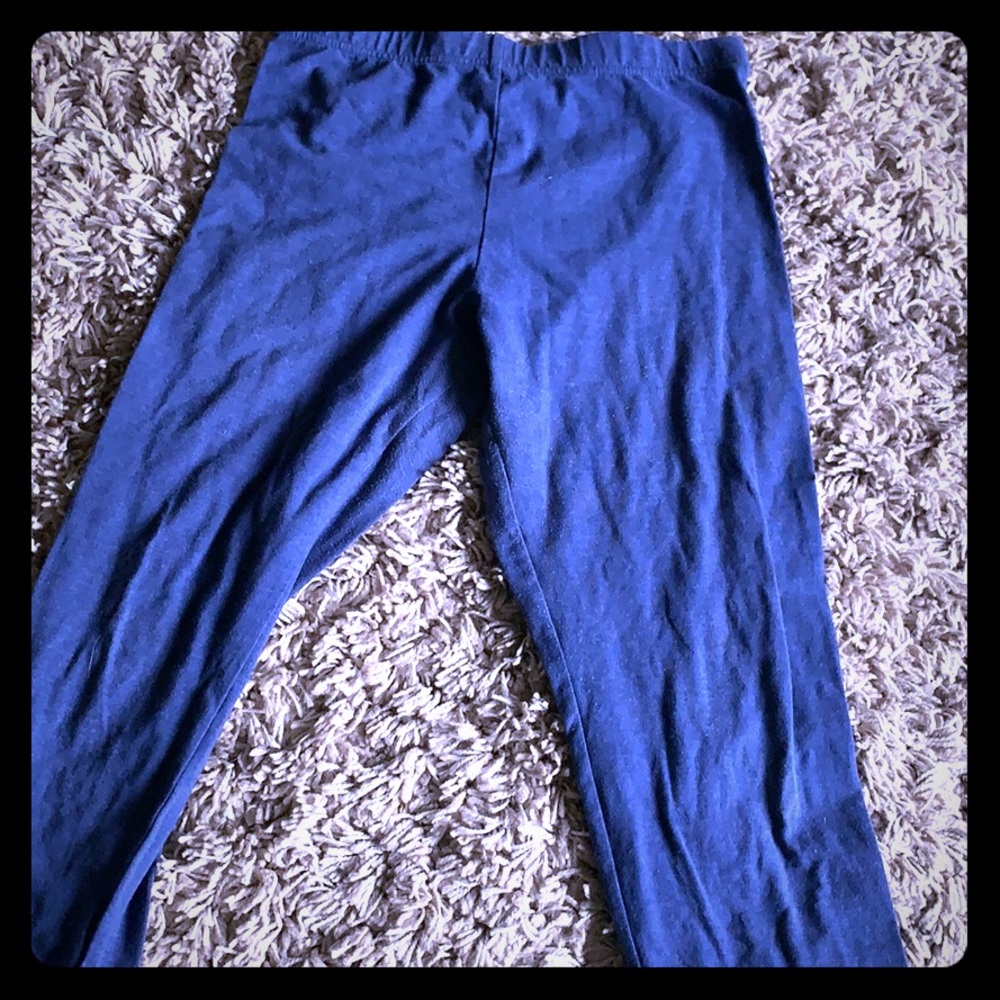 Navy blue leggings
